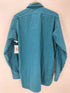 ランズエンド LANDS END 90S USA製 三角タグ 裾ラウンドカット シャモアクロス L/S シャツ メンズ import:M